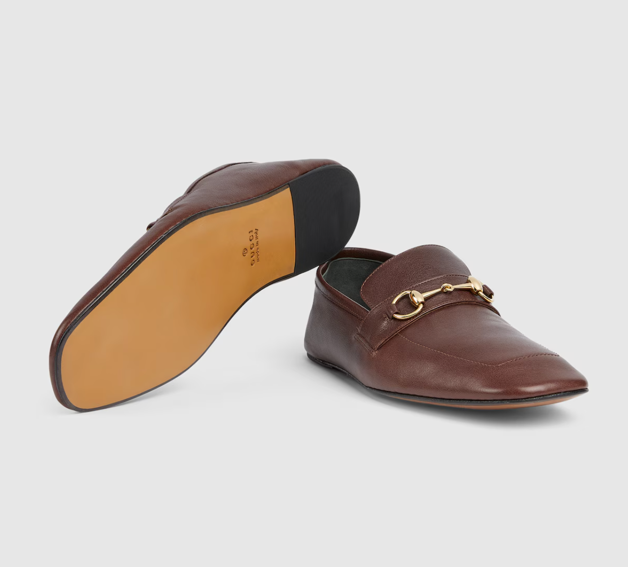  Giày Nam Gucci Ragazzo Loafer 'Brown' 
