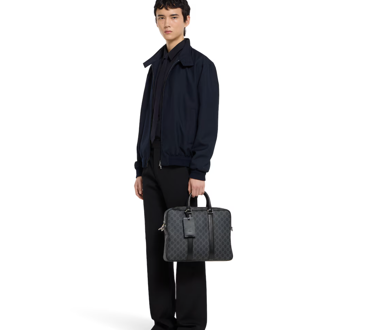  Túi Gucci Porter Large Briefcase 'Black' 