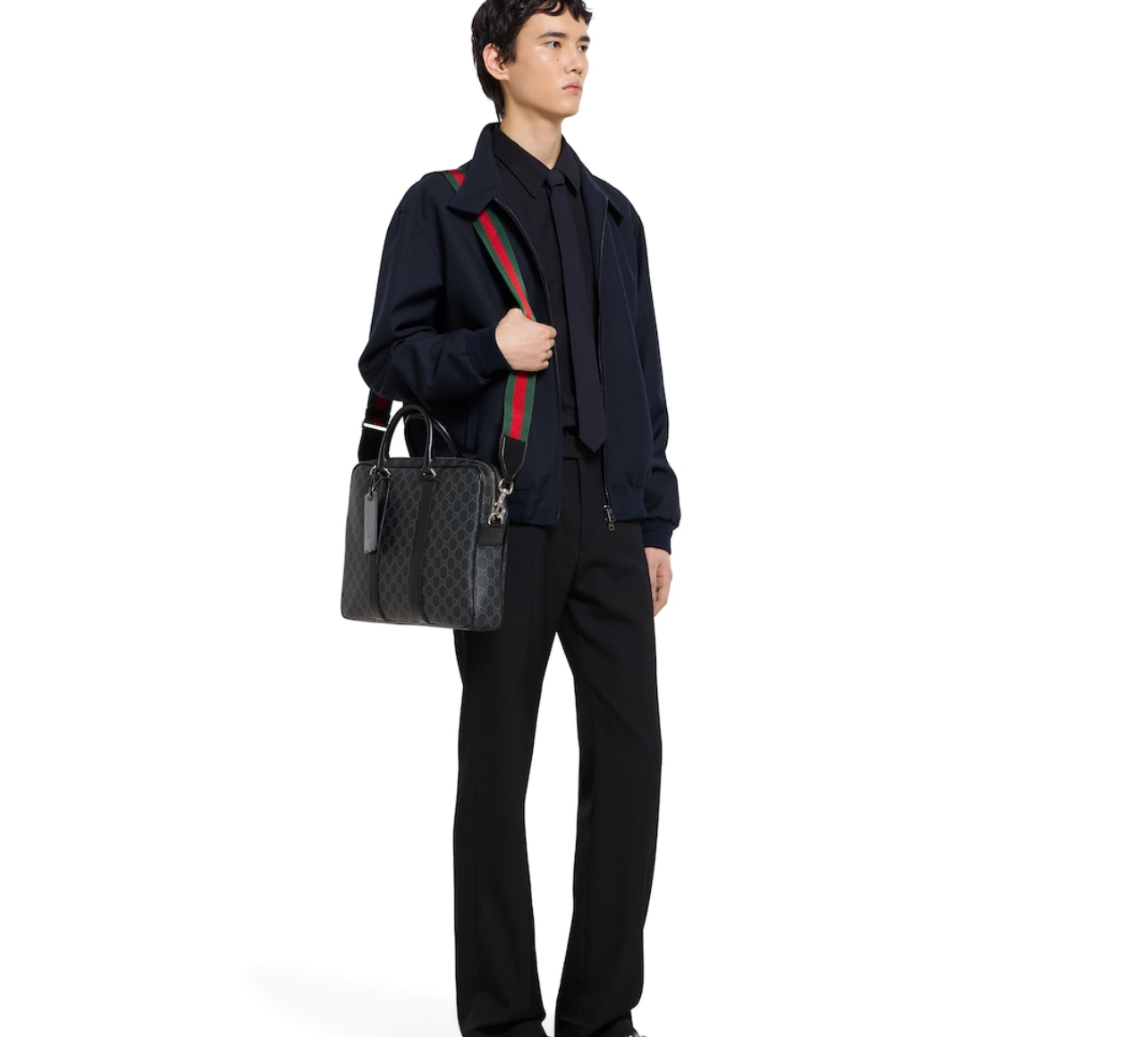  Túi Gucci Porter Large Briefcase 'Black' 