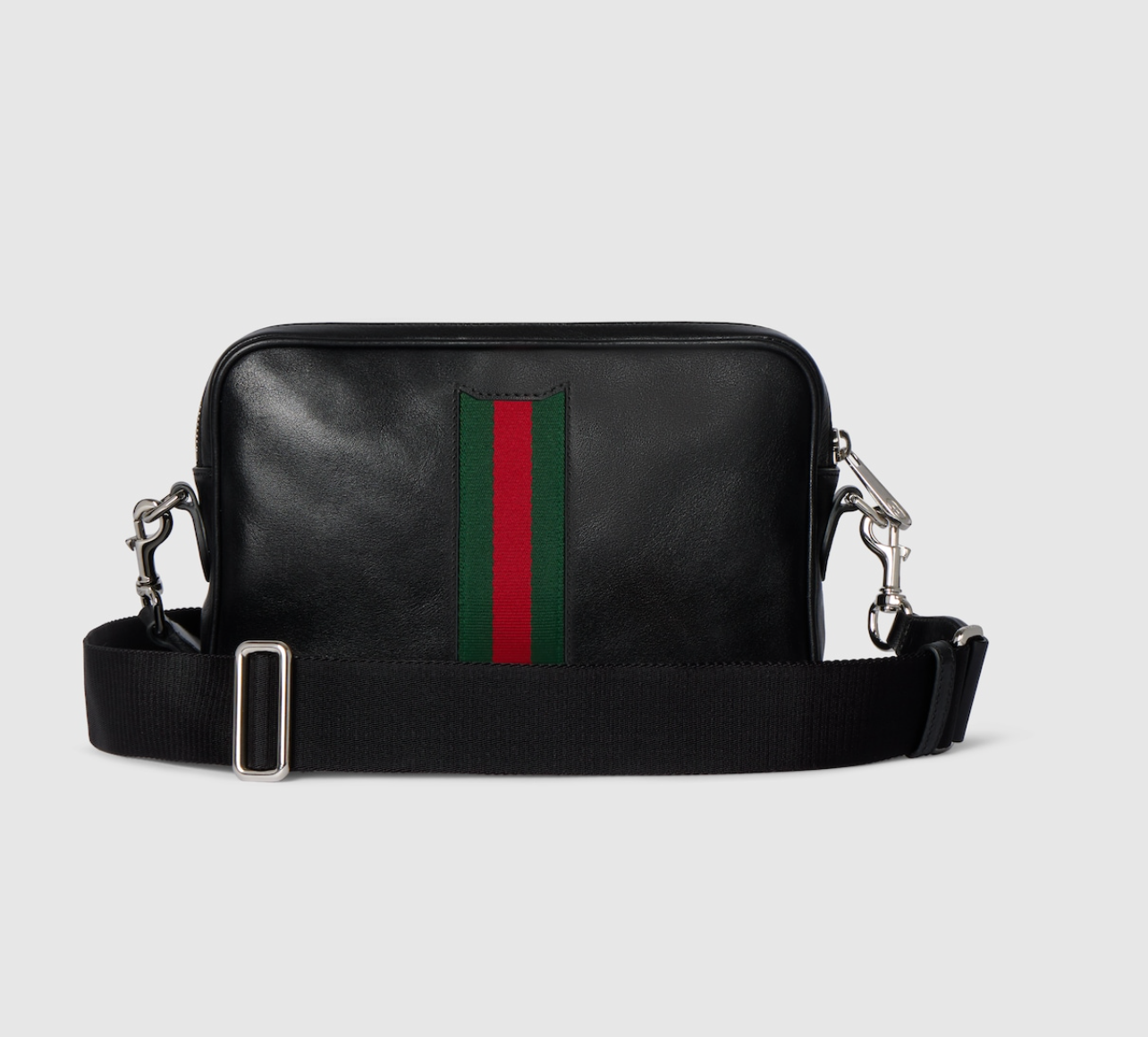  Túi Gucci Web Trademark Small Crossbody Bag 'Black' 