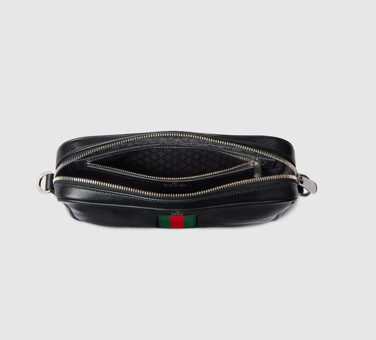 Túi Gucci Web Trademark Small Crossbody Bag 'Black' 