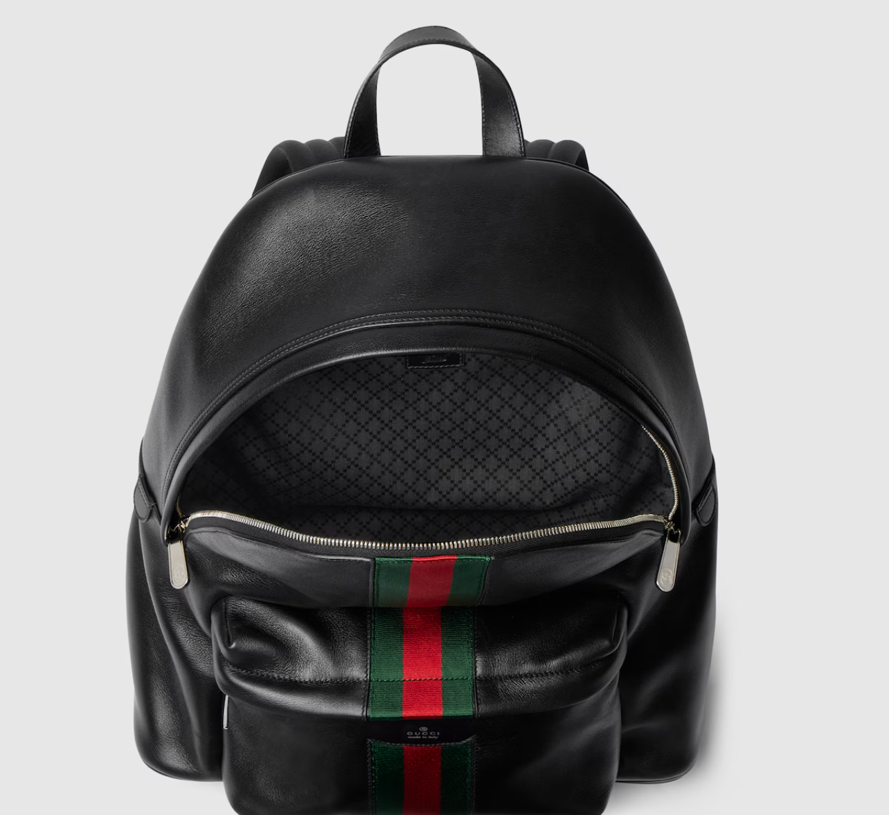  Balo Gucci Web Trademark Large Backpack 'Black' 