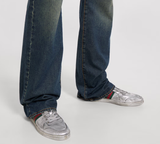  Giày Nam Gucci Stretch Low-Top Trainer 'Silver' 