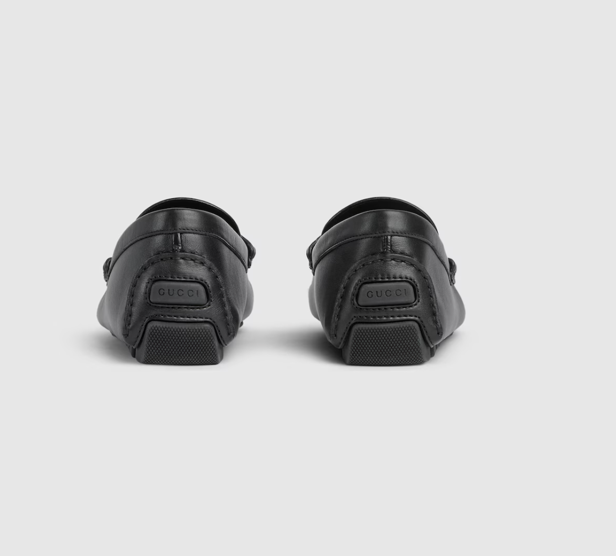  Giày Nam Gucci Driver With Web Detail 'Black' 