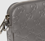  Túi Gucci Emblem Medium Crossbody Bag 'Grey' 