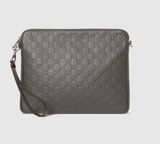  Túi Gucci Emblem Medium Crossbody Bag 'Grey' 