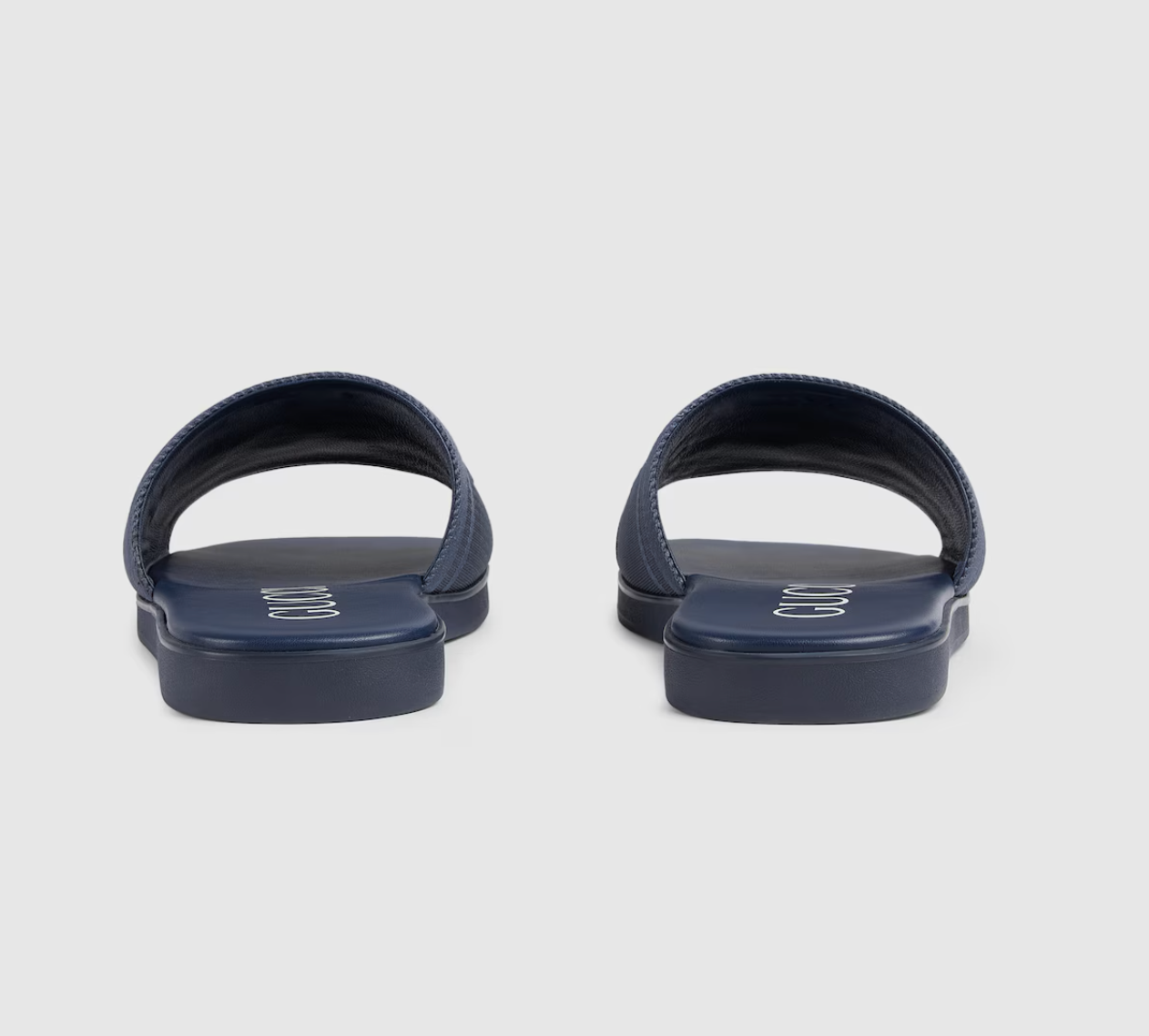  Dép Nam Gucci Sandal Tonal Logo 'Blue' 