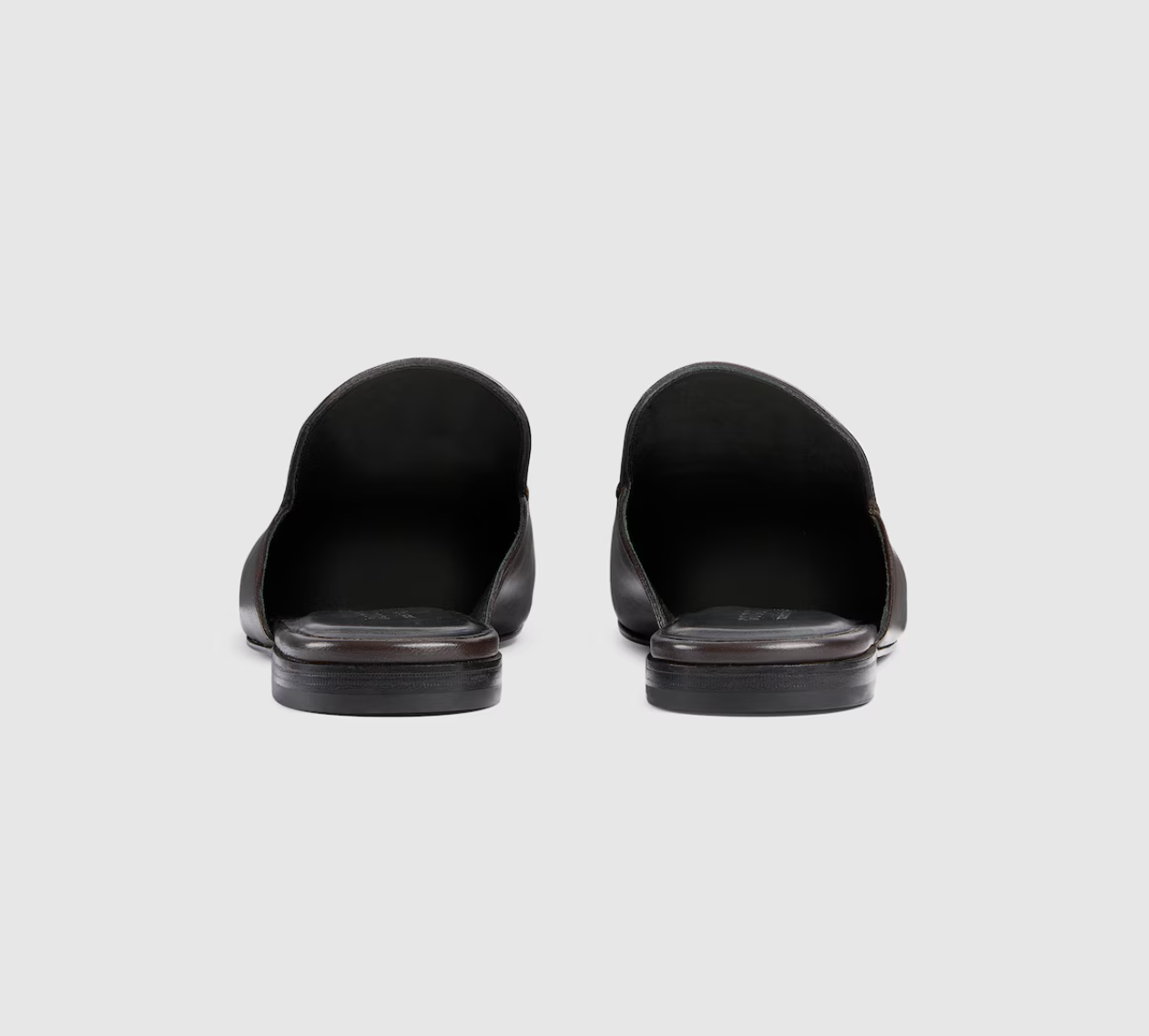 Giày Nam Gucci Mule With Horsebit 'Brown' 