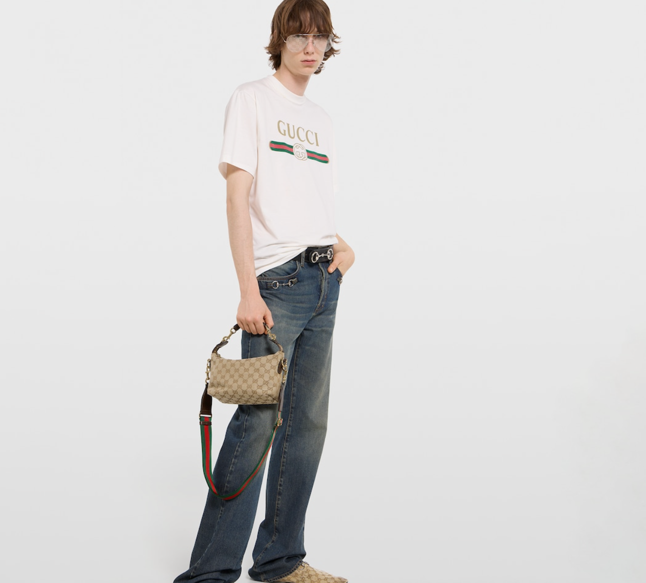  Túi Nữ Gucci Brera Small Crossbody Bag 'Sand' 