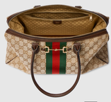  Túi Nữ Gucci Borsetto Large Boston Bag 'Brown' 