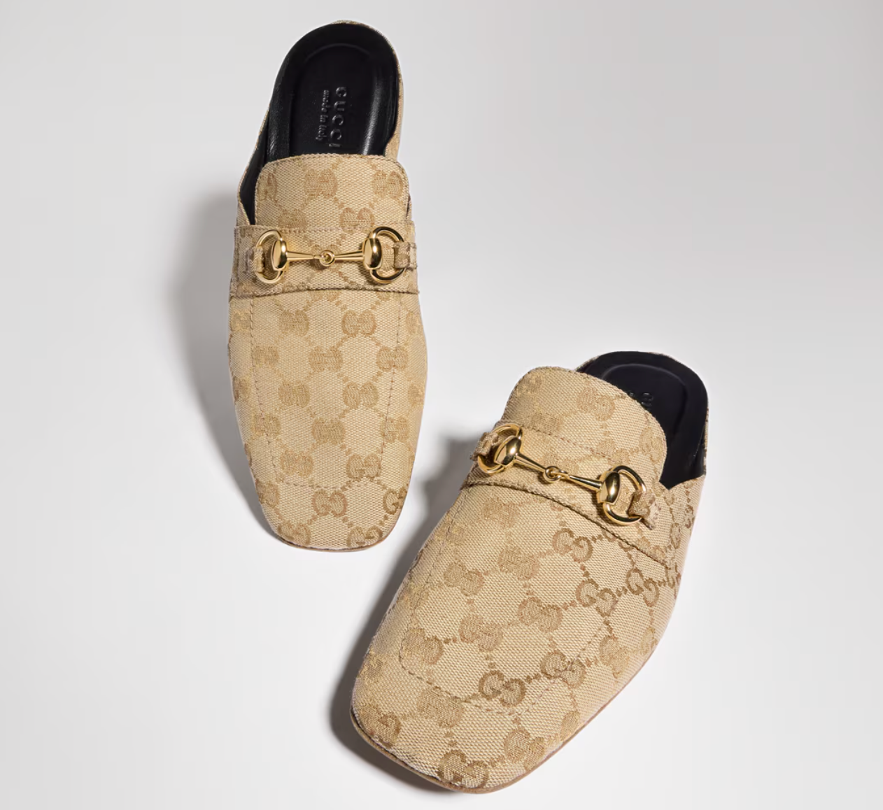  Giày Nữ Gucci Ragazzo Mule 'Sand' 