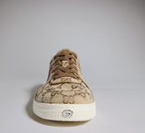  Giày Nữ Gucci Stretch Low-Top Sneaker 'Beige' 
