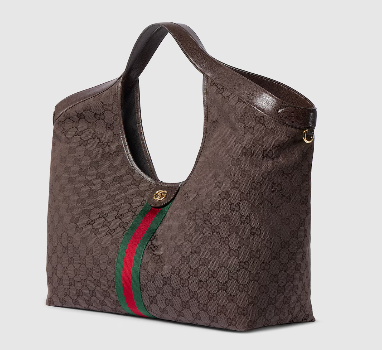 Túi Nữ Gucci Giglio Large Tote Bag 'Brown' 