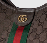  Túi Nữ Gucci Giglio Large Tote Bag 'Brown' 