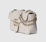  Túi Nữ Gucci Marmont Medium Shoulder Bag 'Grey' 