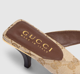  Giày Nữ Gucci Vittoria Thong 'Sand' 