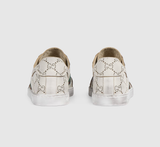  Giày Nữ Gucci Stretch Low-Top Trainer 'White' 