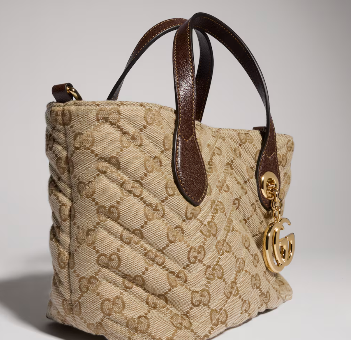  Túi Nữ ‎Gucci Marmont Small Tote Bag 'Sand' 