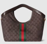  Túi Nữ Gucci Giglio Small Tote Bag 'Brown' 