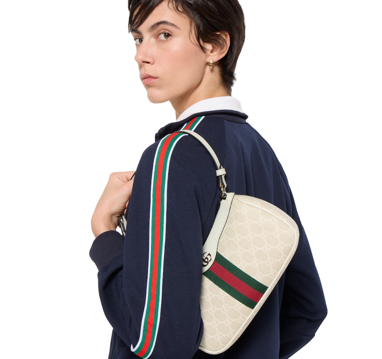  Túi Nữ Gucci Ophidia Small Shoulder Bag 'Beige' 