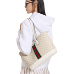  Túi Nữ Gucci Ophidia Medium Tote Bag 'Beige' 