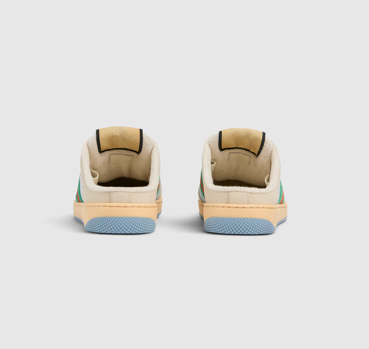  Giày Nữ Gucci Screener Mule 'Blue' 