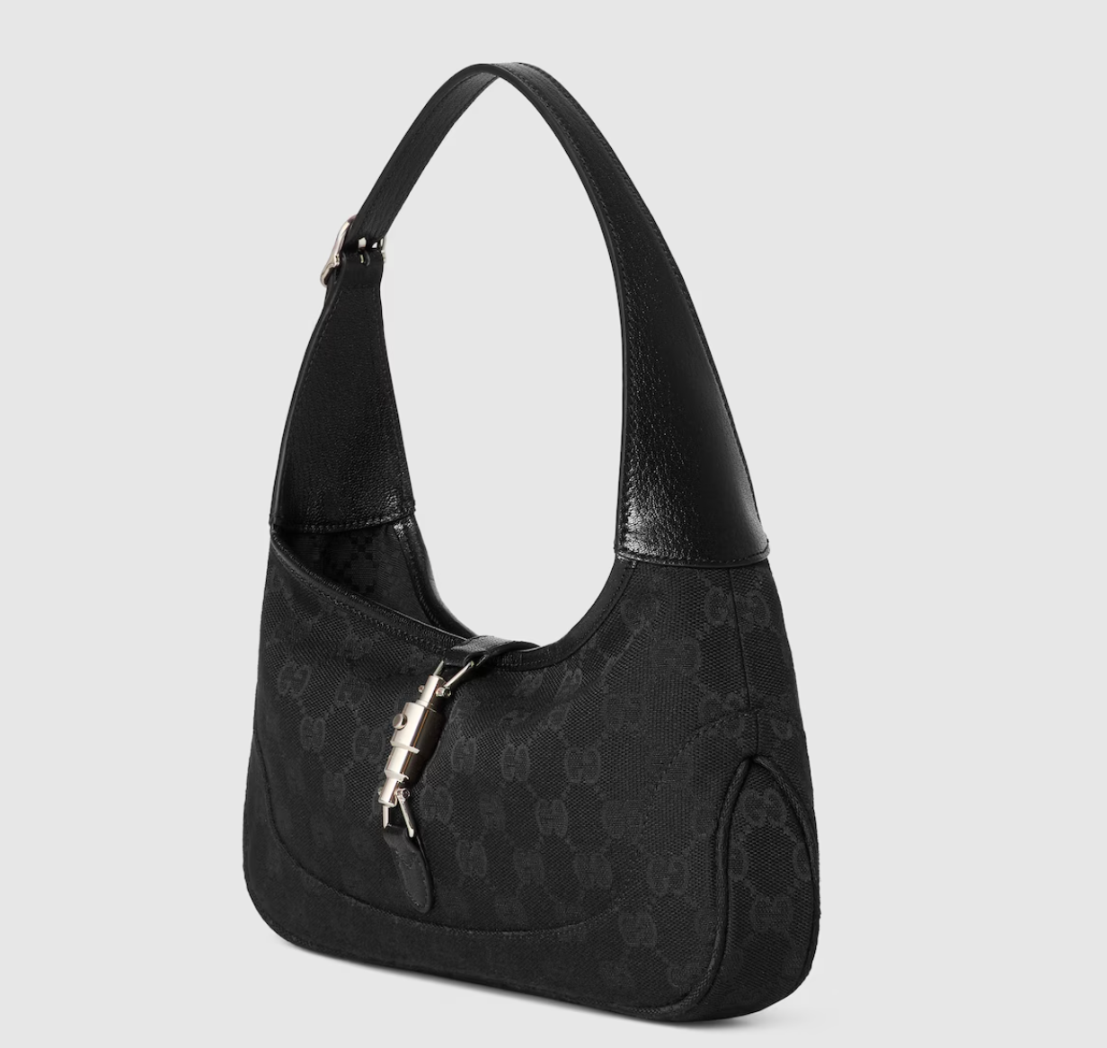  Túi Nữ Gucci Jackie Slim Medium Shoulder Bag 'Black' 