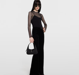  Túi Nữ Gucci Jackie Slim Medium Shoulder Bag 'Black' 