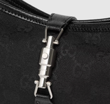  Túi Nữ Gucci Jackie Slim Medium Shoulder Bag 'Black' 