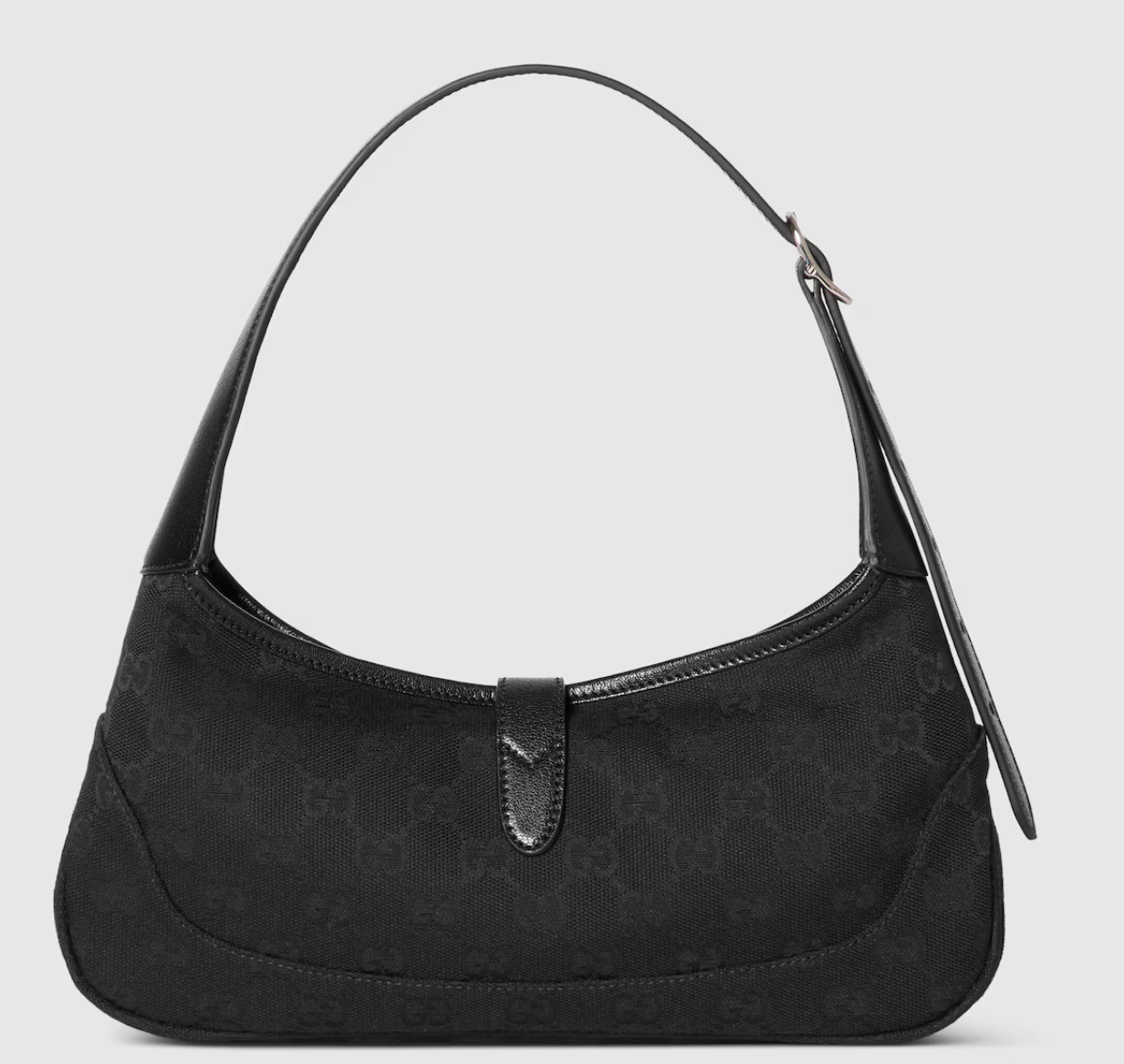  Túi Nữ Gucci Jackie Slim Medium Shoulder Bag 'Black' 