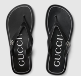  Dép Nữ Gucci Thong Sandal 'Black' 