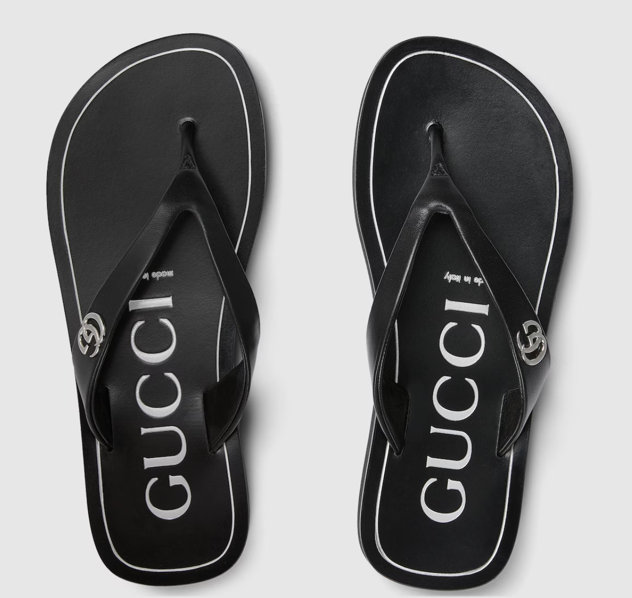  Dép Nữ Gucci Thong Sandal 'Black' 