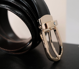  Thắt Lưng Montblanc Classic Line Leather Belt 'Black' 