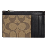  Ví Coach Zip Card Case 'Brown' 