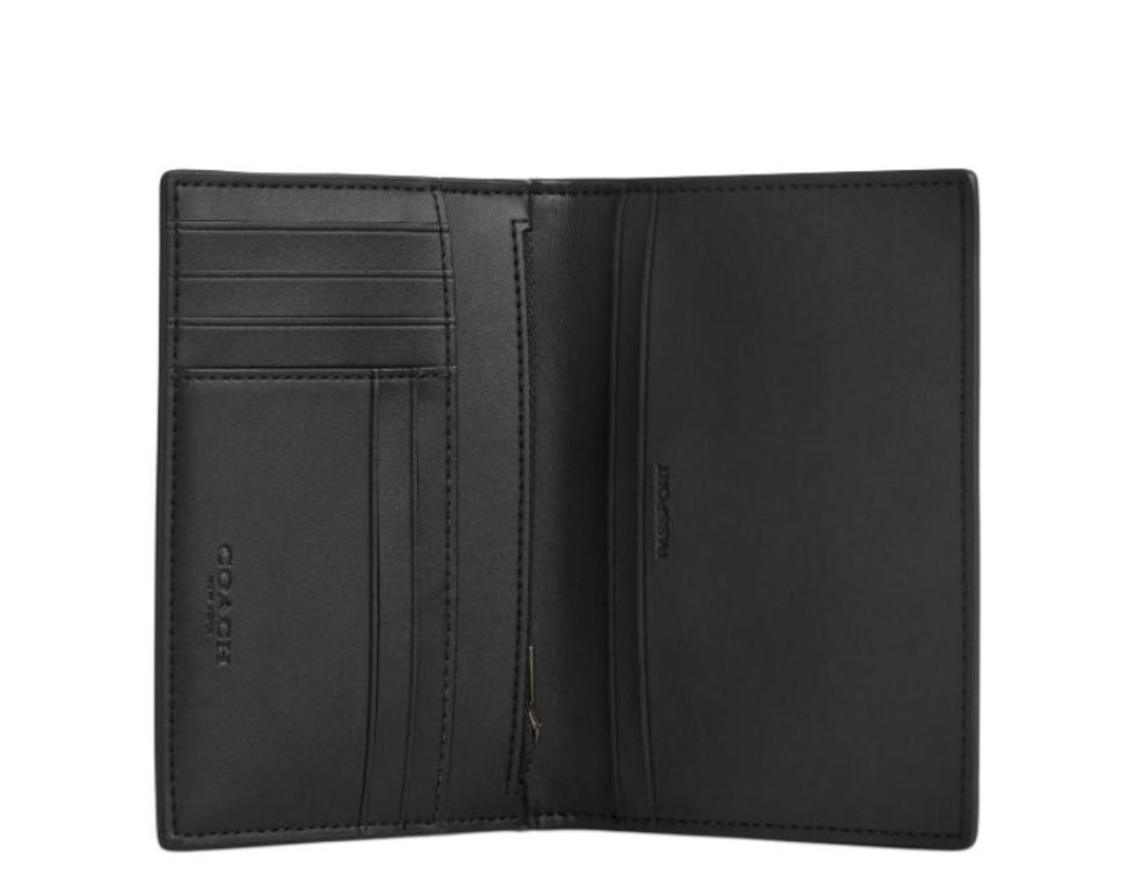  Ví Coach Card Holder 'Black' 