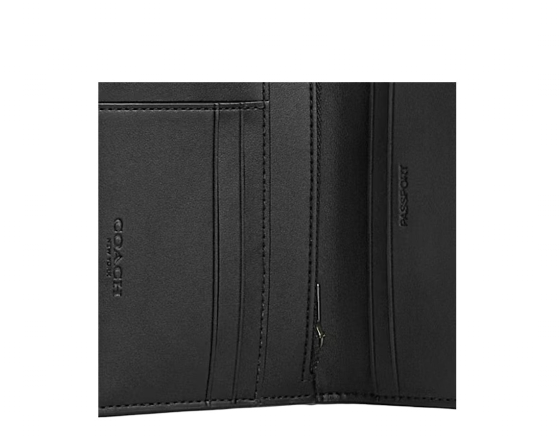  Ví Coach Card Holder 'Black' 