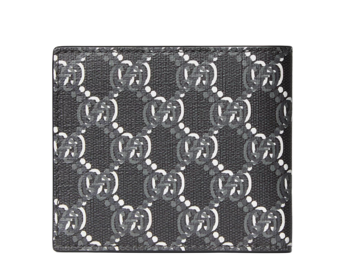  Ví Nam Gucci Leather Wallet 'Grey' 