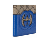  Ví Gucci Interlocking G Wallet 'Blue' 