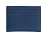  Ví Coach Leather Card Case 'Blue' 