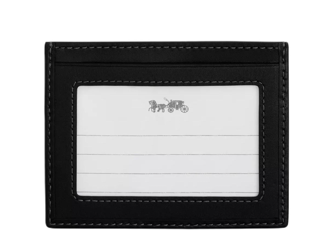  Ví Coach Slim Id Card Case 'Black' 