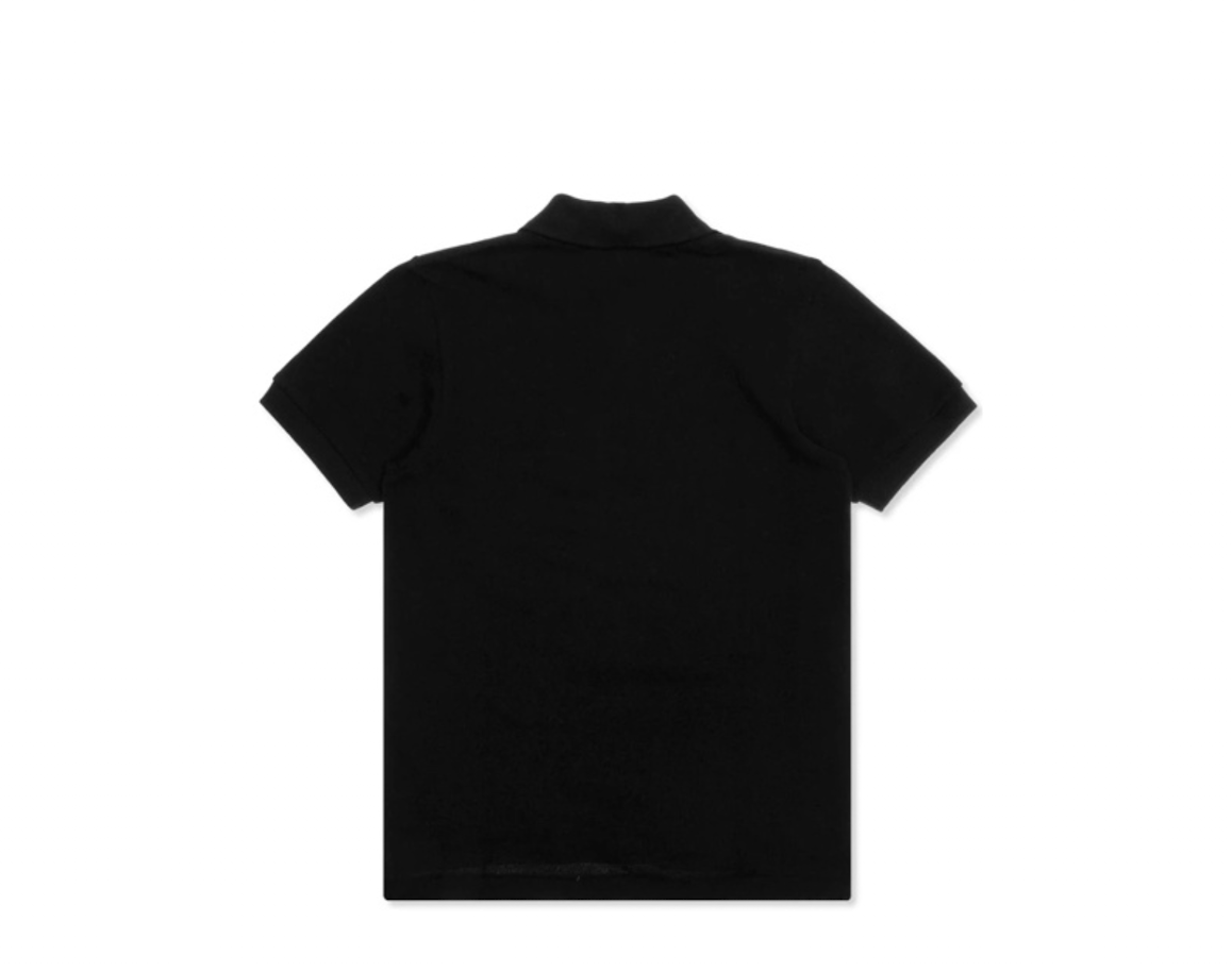  Áo CDG Play Polo Emblem 'Black' 