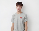  Áo CDG Play T-Shirt 'Grey' 