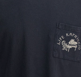  Áo Kapital 20/- Jersey Crew Neck T-shirt 'Black' 