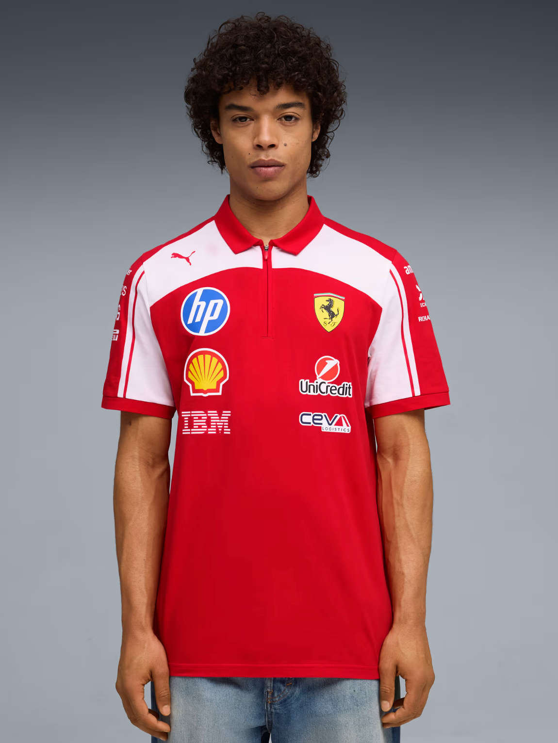  Áo Puma Scuderia Ferrari HP Replica Short Sleeve Shirt 'Red' 