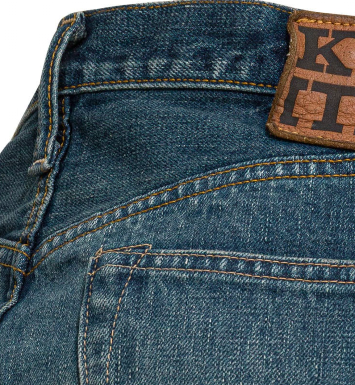  Quần Kapital Jeans 'Indigo' 