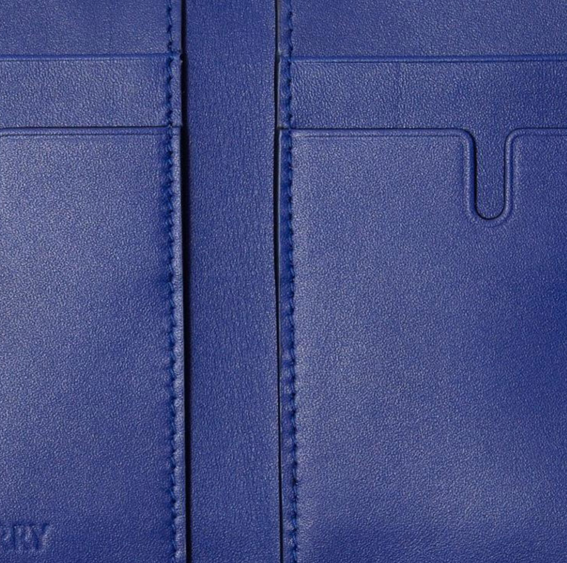  Ví Burberry Leather Wallet 'Blue' 