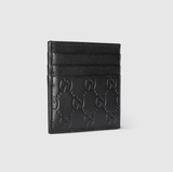  Ví Gucci GG Emblem Card Case 'Black' 