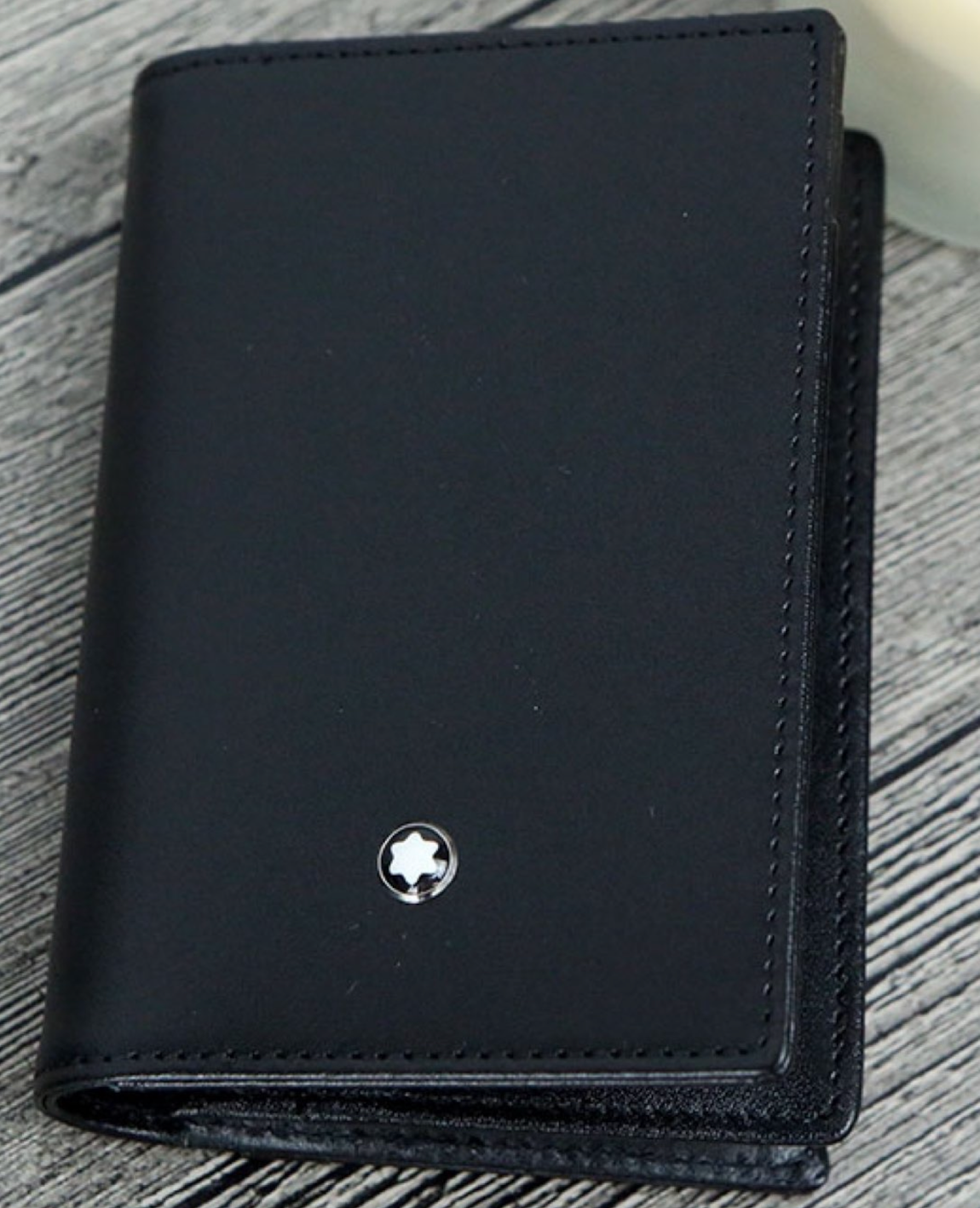  Ví MontBlanc Leather Wallet 'Black' 