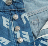  Quần Evisu Denim Short 'Blue' 