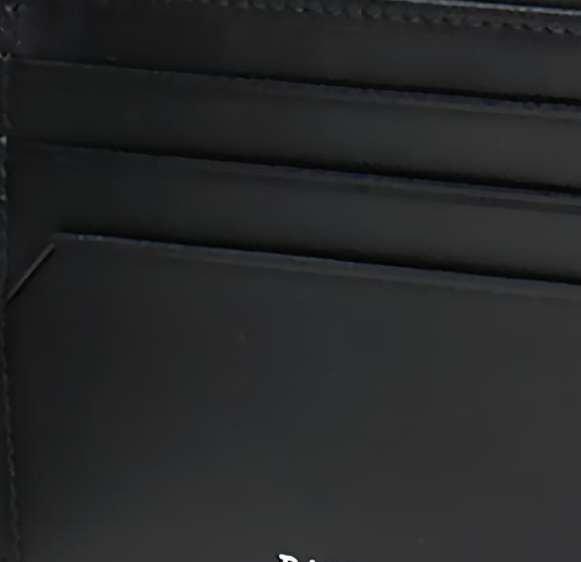  Ví Nam Bally Leather Wallet 'Black' 